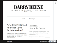 Tablet Screenshot of barryreese.net